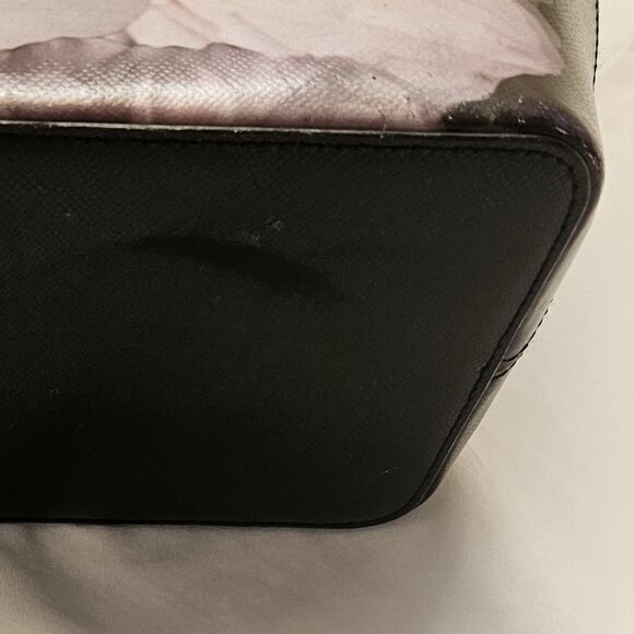 Ted Baker London Chelsea tote black with floral print - Picture 5 of 11